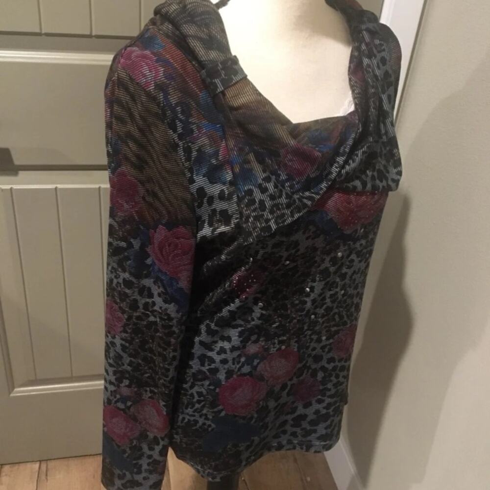 Alberto Makali Leopard Blouse - Picture 7 of 7